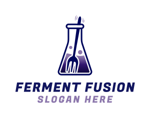 Fusion Kitchen Lab logo design