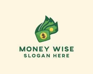 Money Cash Wallet logo design