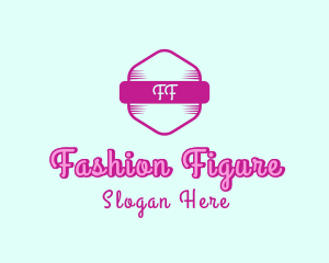 Fashion Feminine Hexagon logo design