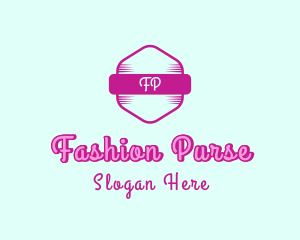 Fashion Feminine Hexagon logo design