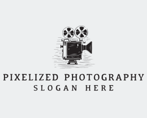 Video Film Camera logo design