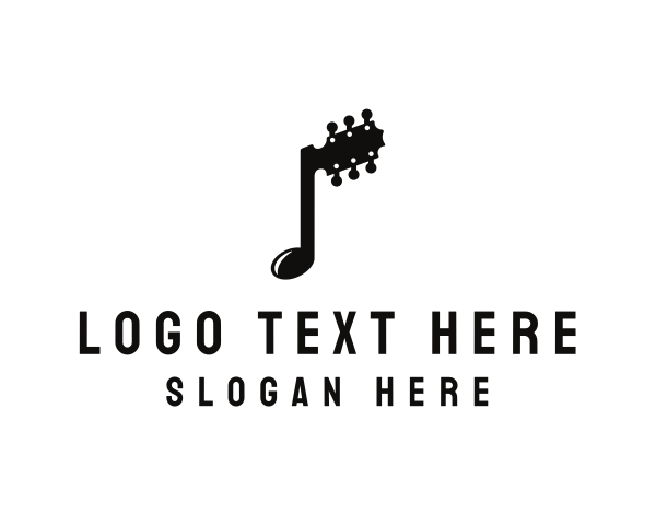 Guitar Tuner logo example 4