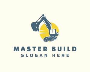 Contractor Builder Excavator logo