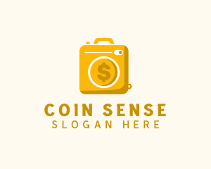 Golden Camera Money logo design