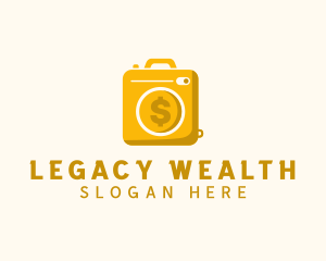 Golden Camera Money logo design