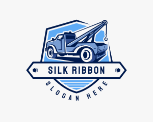 Pickup Truck Crane logo design