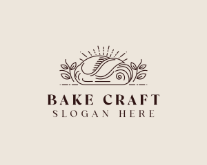 Loaf Bread Baker  logo design