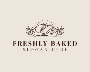 Loaf Bread Baker  logo design