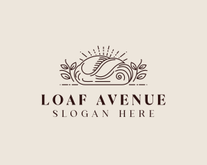 Loaf Bread Baker  logo design