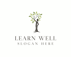 Human Tree Wellness logo design