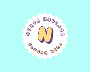 Cute Funky Business logo design