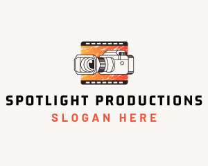Camera Videography Film Production logo design