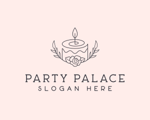 Cake Floral Dessert logo design