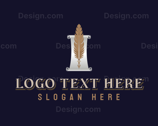 Paper Quill Scroll Logo