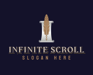 Paper Quill Scroll logo