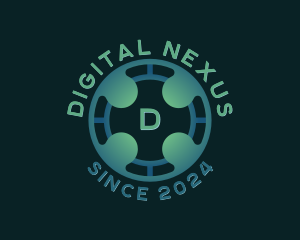 Digital Cyberspace Programmer logo design