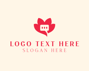 Flower Message App logo