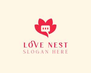 Flower Message App Logo