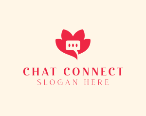Flower Message App logo