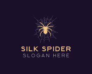 Tarantula Spider Web logo design