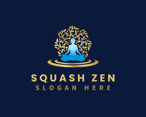 Natural Zen Yoga  logo design