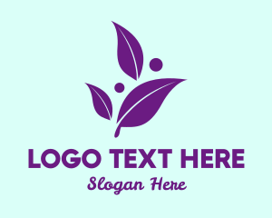 Simple Plant Leaves logo