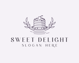 Sweet Breakfast Pancake logo design