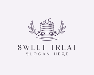 Sweet Breakfast Pancake logo design