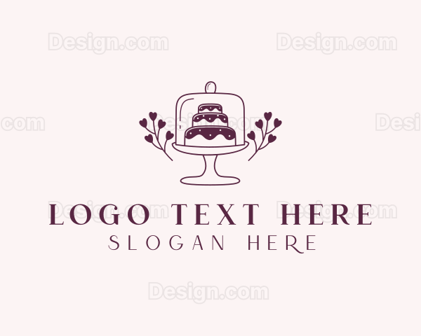 Baking Dessert Cake Logo