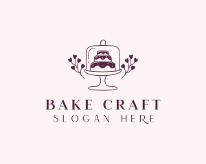 Baking Dessert Cake  logo design