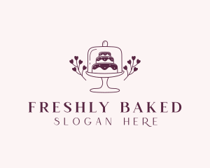 Baking Dessert Cake  logo design