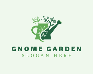 Garden Watering Can logo design