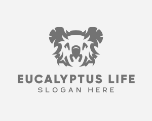 Blue Koala Head logo