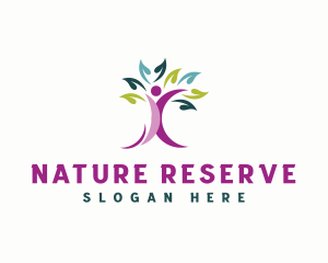 Human Tree Nature logo design