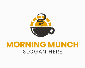 Sun Coffee Cafe logo design