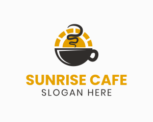 Sun Coffee Cafe logo design