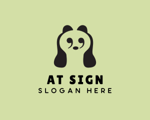 Clever Quote Panda logo design