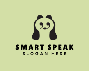 Clever Quote Panda logo design