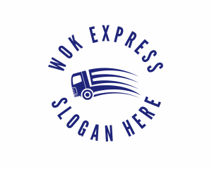 Express Truck Moving Company logo design