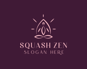 Yoga Meditation Spa logo design