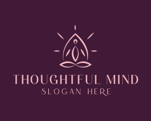 Yoga Meditation Spa logo design