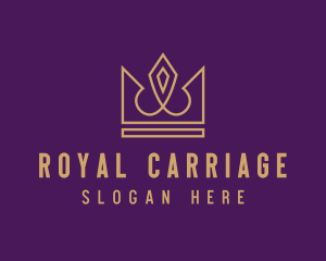 Royal King Crown logo design