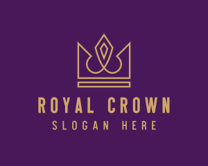 Royal King Crown logo design