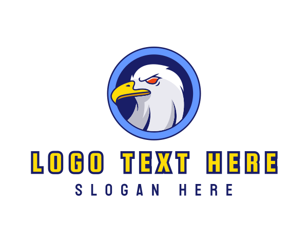 Hawk logo example 3