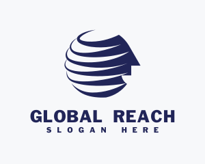 Global Human Sphere logo design