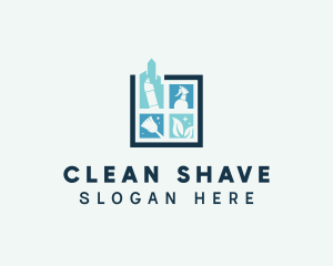 Clean Sanitary Disinfection logo design