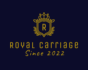 Royal Crown Crest logo design