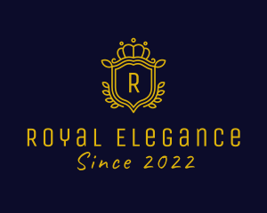 Royal Crown Crest logo design