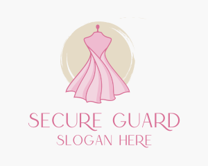 Tailoring Fashion Gown  Logo