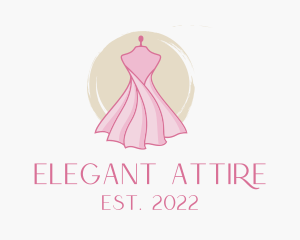 Tailoring Fashion Gown  logo design